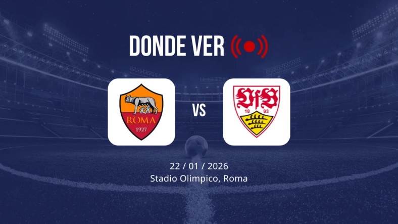 Roma vs Stuttgart: Alineaciones, horario y dónde ver