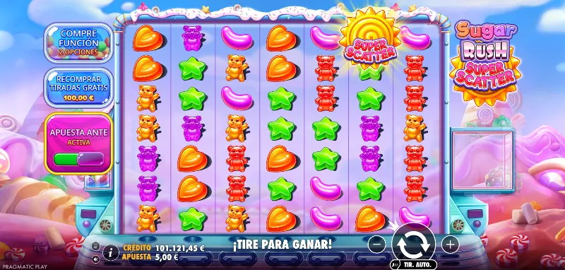 La línea de slots Super Scatter es una selección de juegos populares del desarrollador Pragmatic Play.