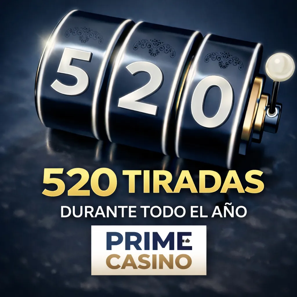 Bono del 50% + 520 tiradas gratis durante un año