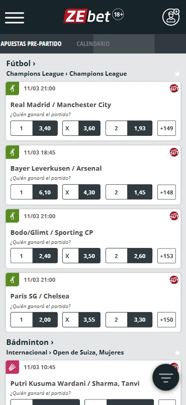 zebet cuotas apuestas deportivas online