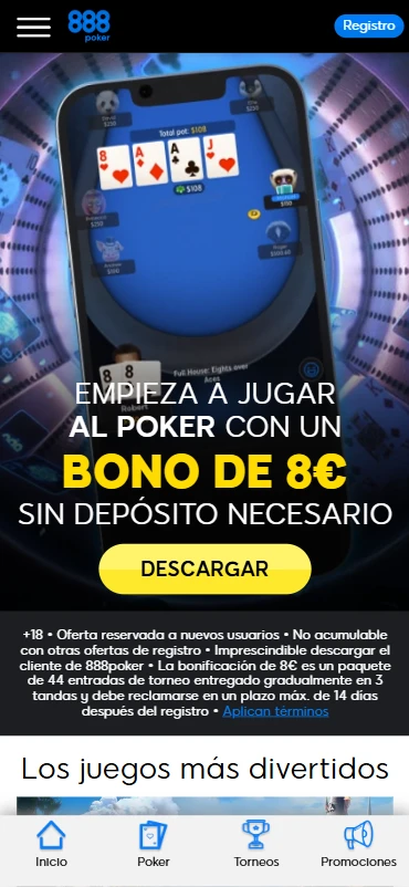 888Poker Portada
