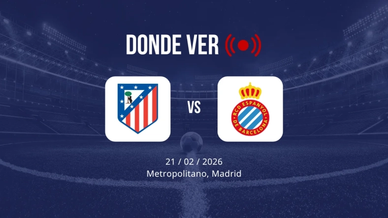 Atlético de Madrid vs Espanyol: Alineaciones, horario y dónde ver