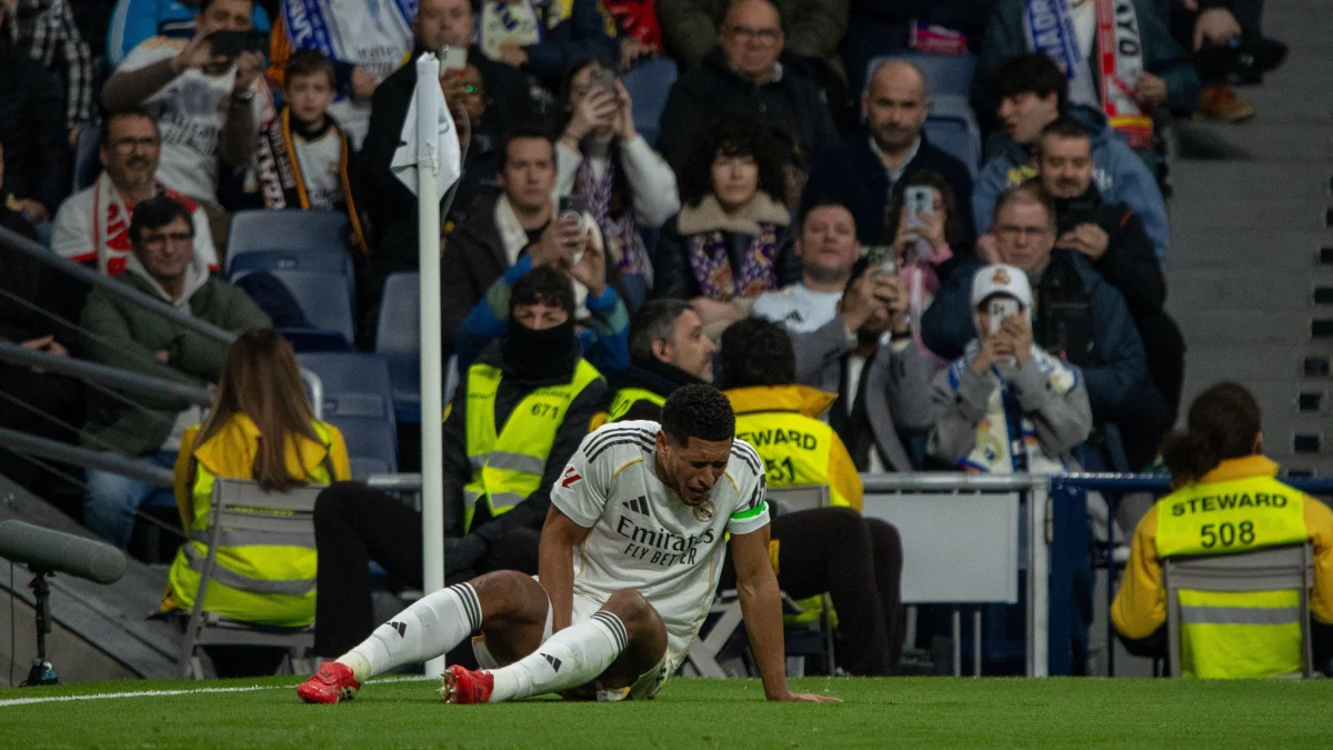 ¿Qué lesión tiene Bellingham? tiempo de baja, cuándo volverá, qué partidos se pierde