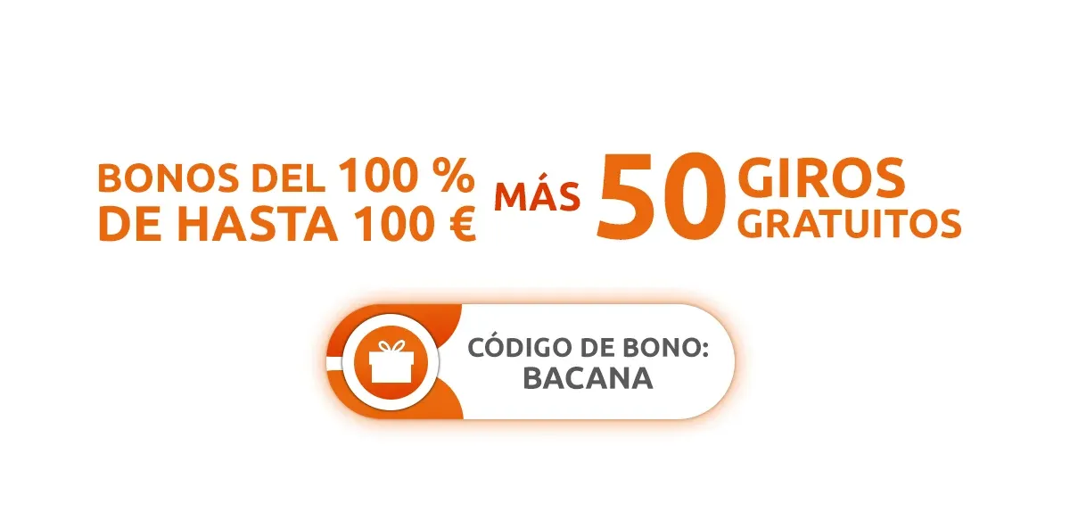 Aprovecha las tiradas de la promo en la slot patrocinada o los juegos seleccionados.