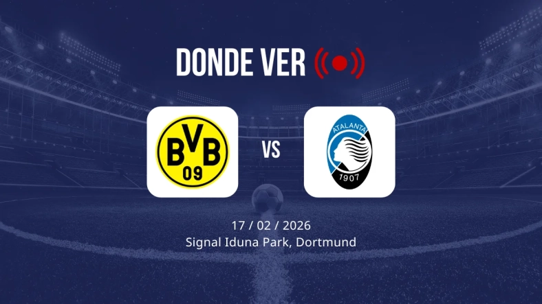 Borussia Dortmund vs Atalanta: Alineaciones, horario y dónde ver