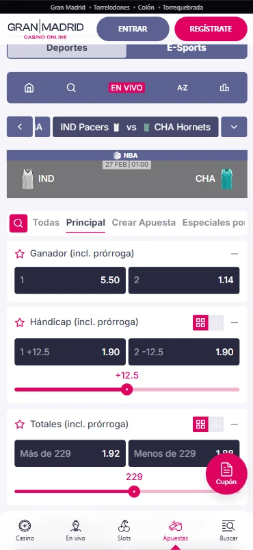 Apuestas NBA CGM Apuestas