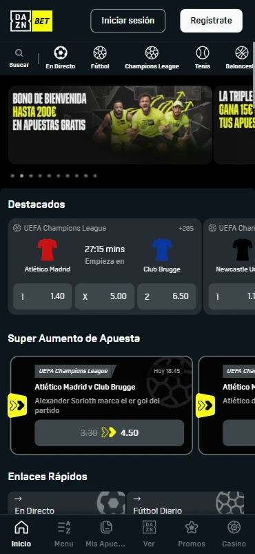 DAZNbet apuestas y casino
