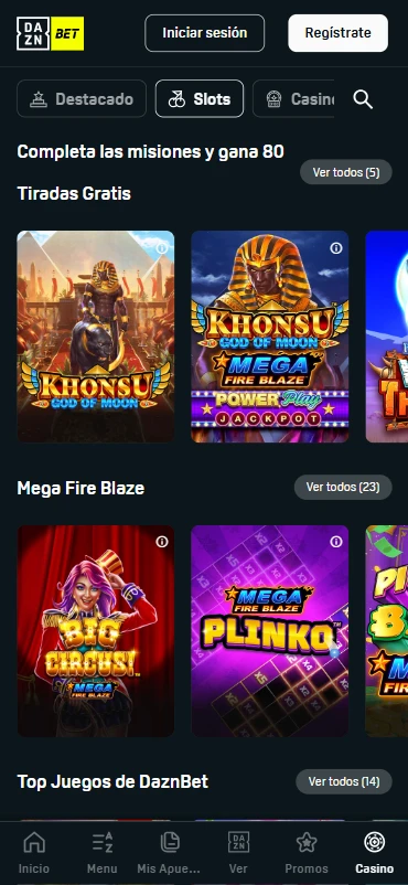 Tragaperras DAZNbet casino