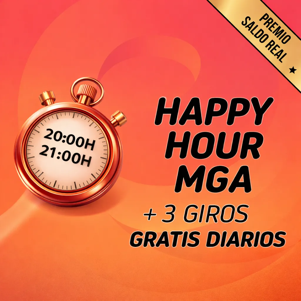 Happy Hour ebingo: 3 Free Spins cada lunes, martes y miércoles