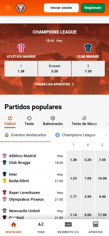 LeoVegas Apuestas Deportivas