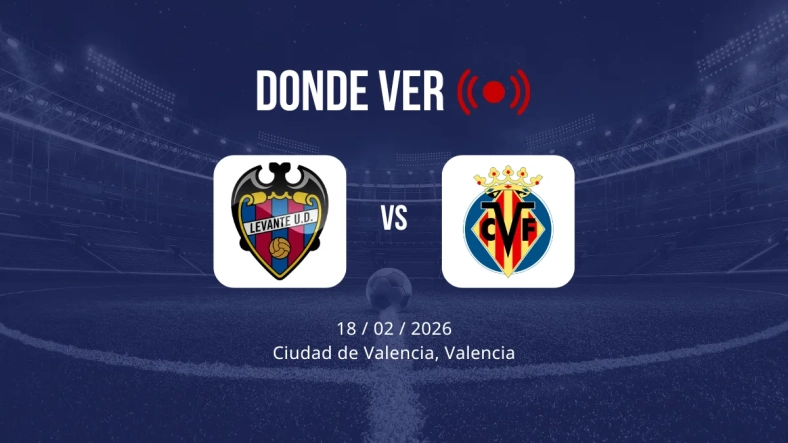 Levante vs Villarreal: Alineaciones, horario y dónde ver