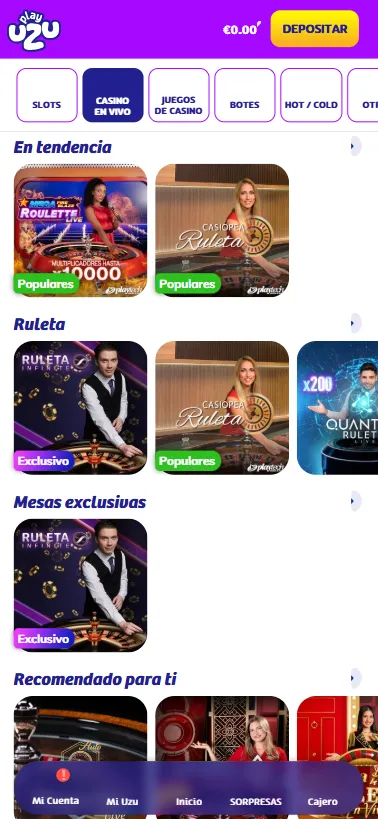 PlayUZU cuenta con un catálogo de cerca de 4.000 juegos.