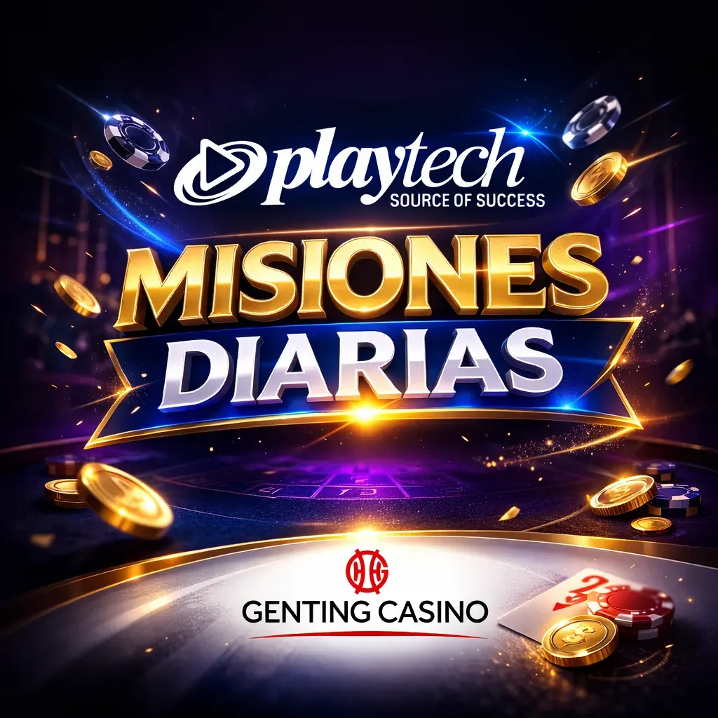 Misiones Playtech: Completa retos en tus tragaperras favoritas y consigue premios en efectivo