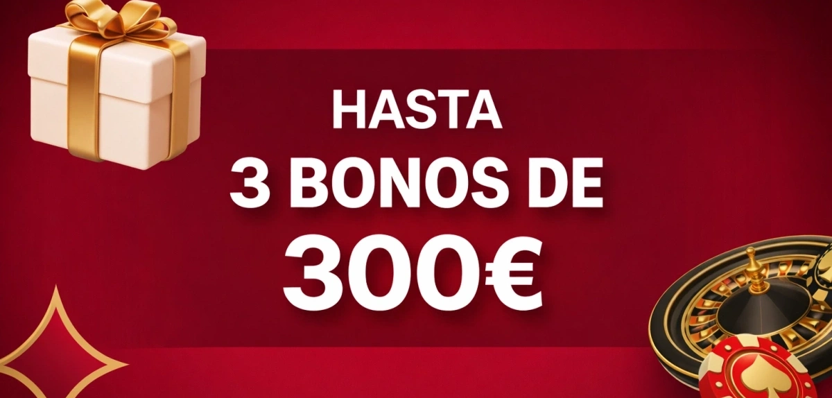 Tendrás 25€ sin necesidad de un depósito y de forma automática el mismo día de tu cumple, luego puedes conseguir 75€ y 200€ con otros dos depósitos.