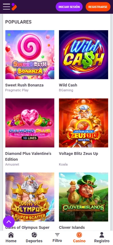 Tragaperras Tonybet casino