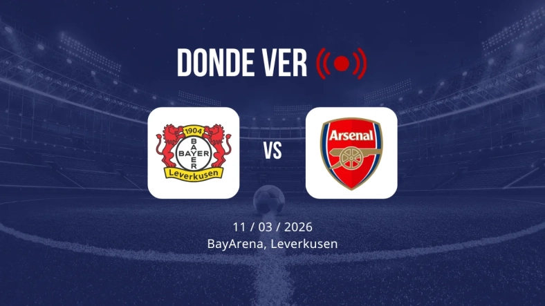Bayer Leverkusen vs Arsenal: Alineaciones, horario y dónde ver