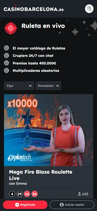 ruleta online en vivo casino barcelona