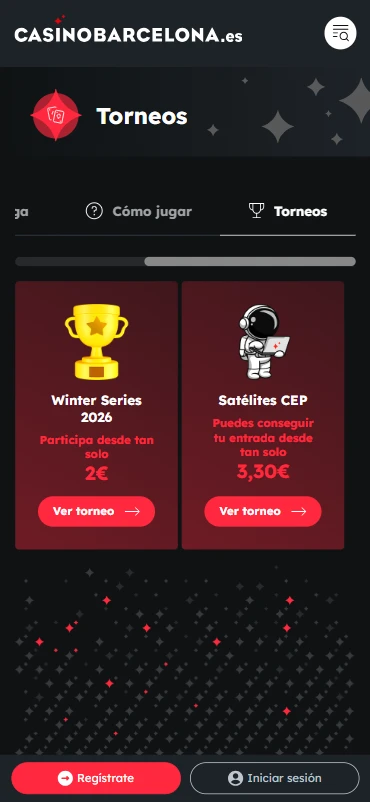 Torneos de poker en línea casino barcelona