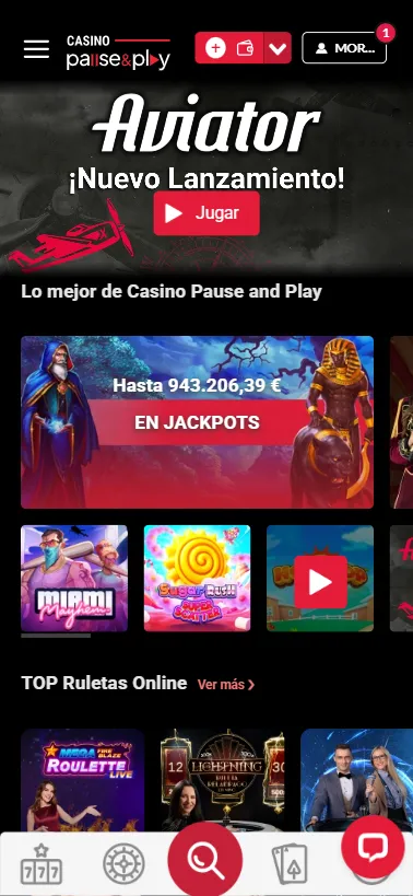 Desde la página de inicio podemos explorar los juegos más populares o navegar por el menú lateral.