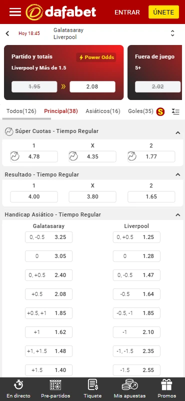 apuestas fútbol online dafabet