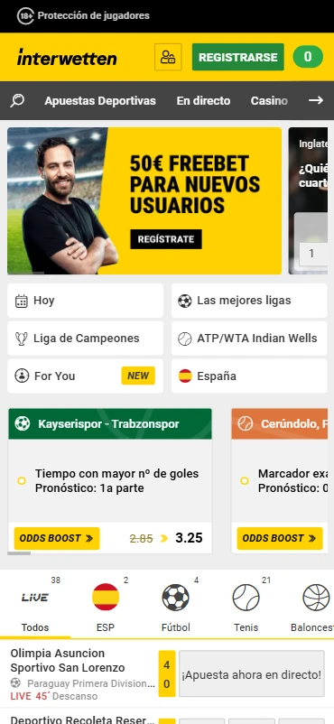 interwetten.es casa de apuestas deportivas