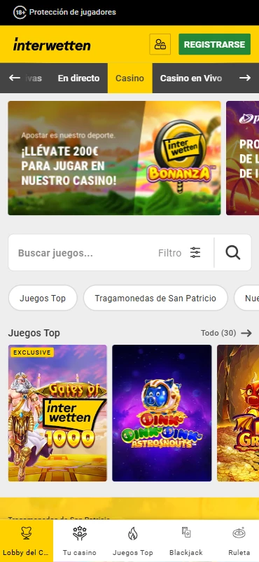 Casino en línea interwetten.es