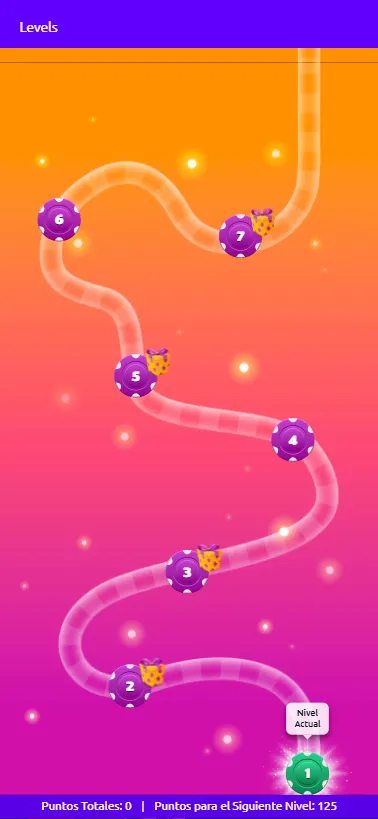 LunaCasino tiene un sistema de fidelización por jugar.