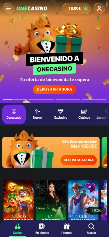 One Casino destaca por tener videoslots exclusivas de producción propia.