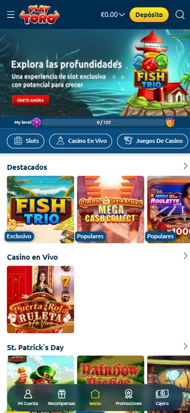 Play Toro ofrece los mismos juegos y mecánicas que otros casinos Skill On Net.
