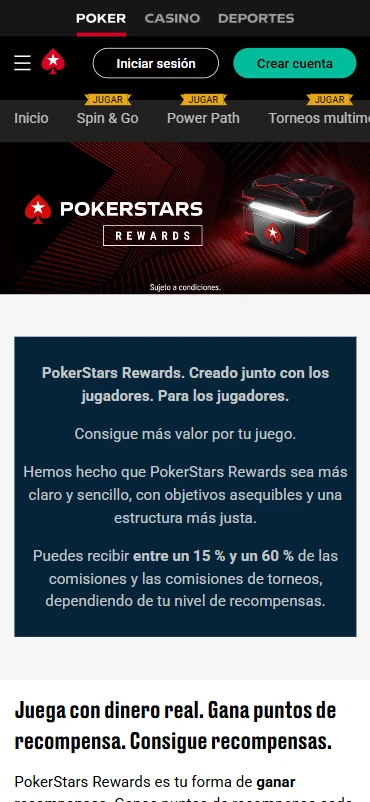 Programa fidelidad PokerStars