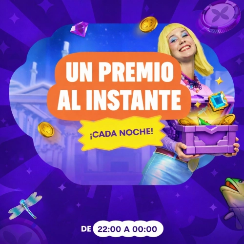 Premio diario en Casumo al apostar 1€ por la noche