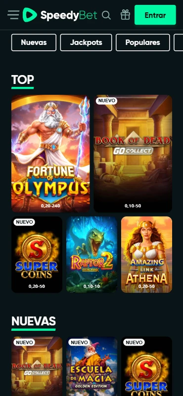 SpeedyBet casino online