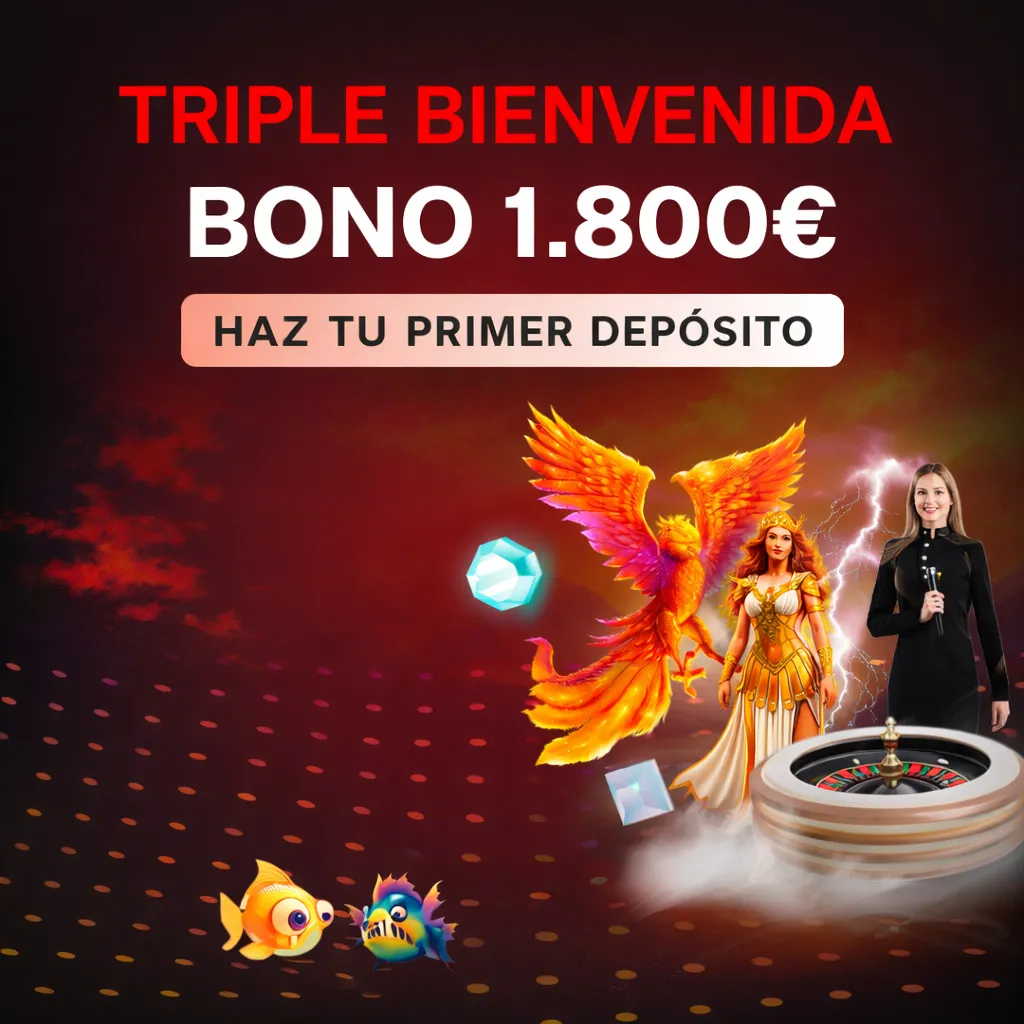 Triple bono de bienvenida hasta 1.800€ en Emotiva