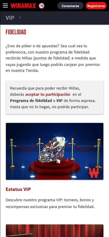 Club VIP poker winamax