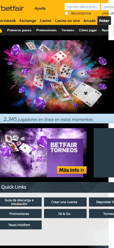 Betfair Online Poker
