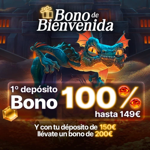 Bono de bienvenida del 100% hasta 200€ en Casino Gran Vía