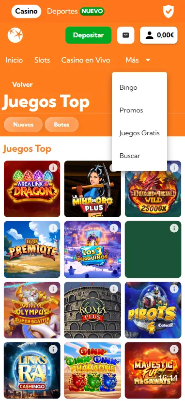 Bonos de Bingo en Botemania