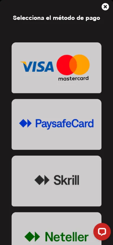 Los métodos de pago son limitados en Emotiva, compensando con opciones muy rápidas.