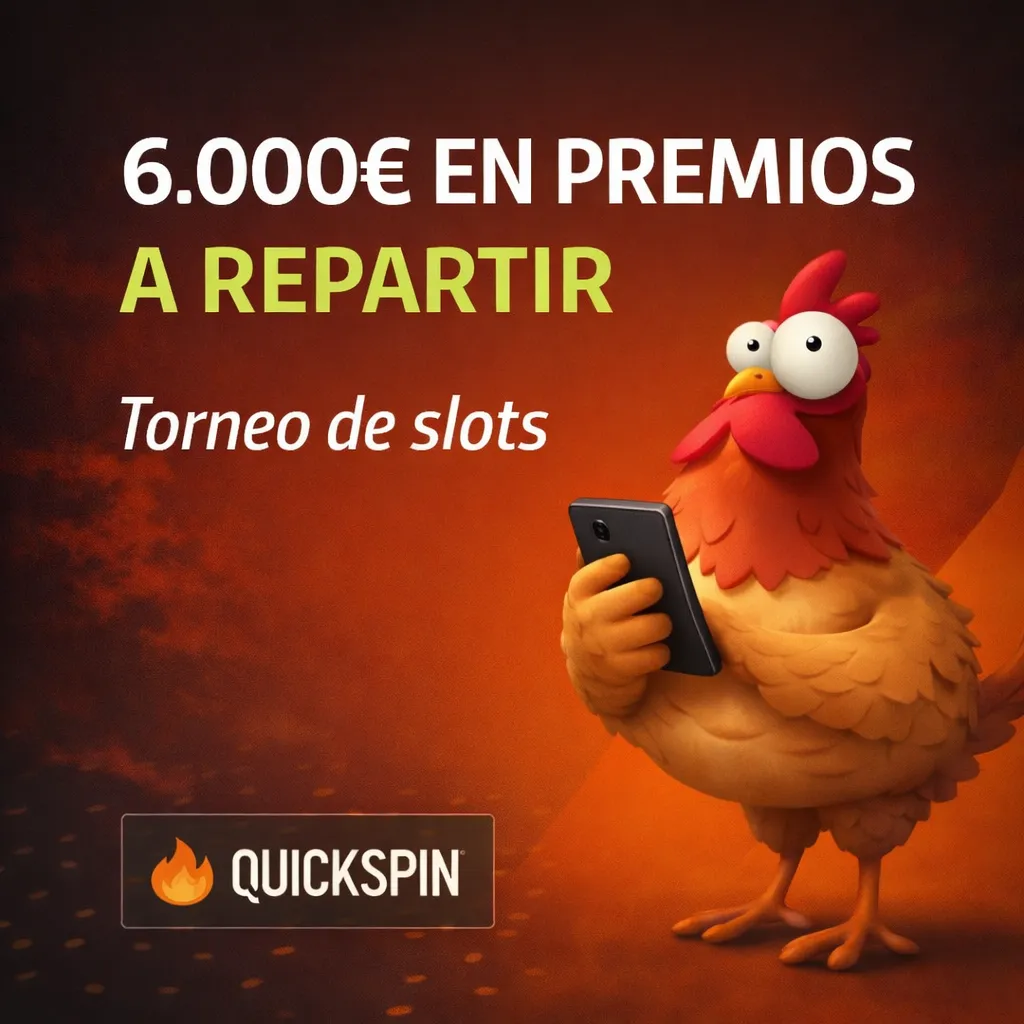Torneo de slots Quickspin con 6.000€ en bonos en Luckia