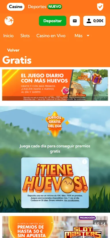 Los juegos gratis de botemania ofrecen premios limitados diarios.