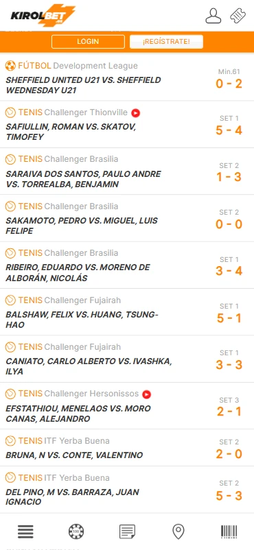 Apuestas en directo Kirolbet