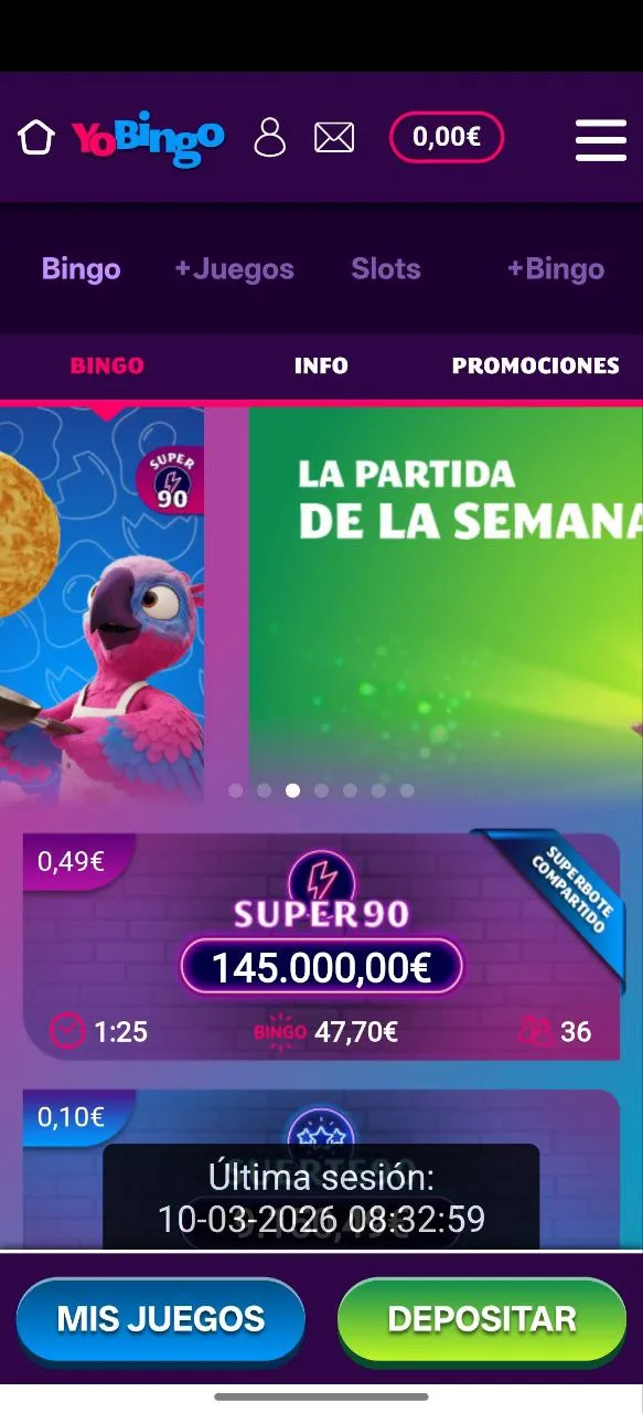 Existen diferentes bonos para el casino YoBingo, aunque muchos requieren un primer depósito.