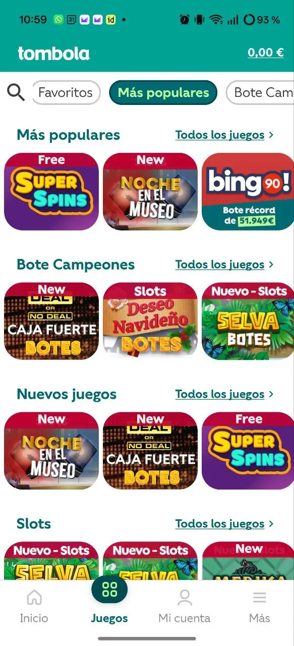 La experiencia de usuario mejora en la app móvil del casino, debido a que su versión web funciona mejor como blog.