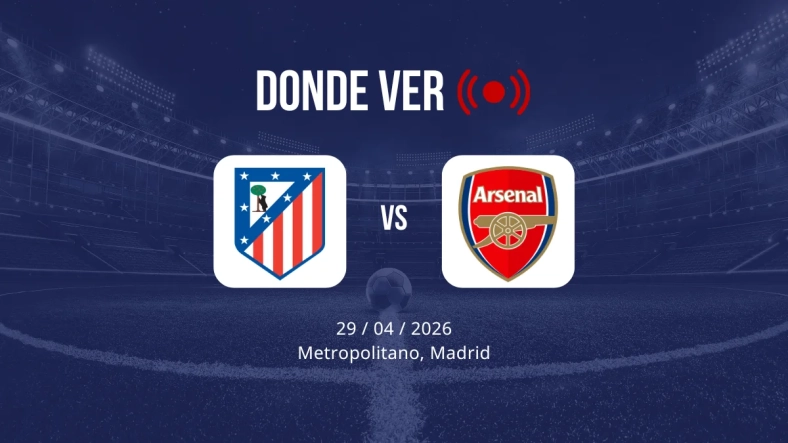 Atlético de Madrid vs Arsenal: Alineaciones, horario y dónde ver