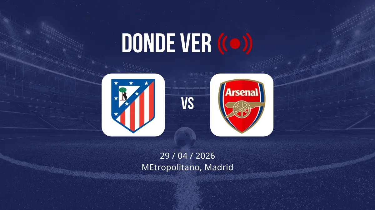 Atlético de Madrid vs Arsenal. CDA