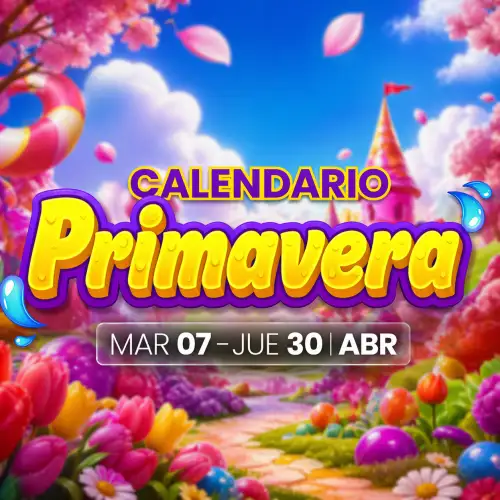 Calendario de Primavera de JOKERBET con hasta 1.800 tiradas gratis para celebrar