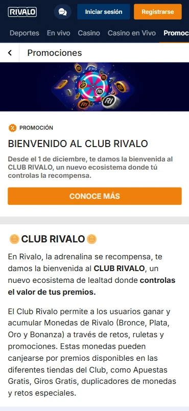 rivalo.co programa vip