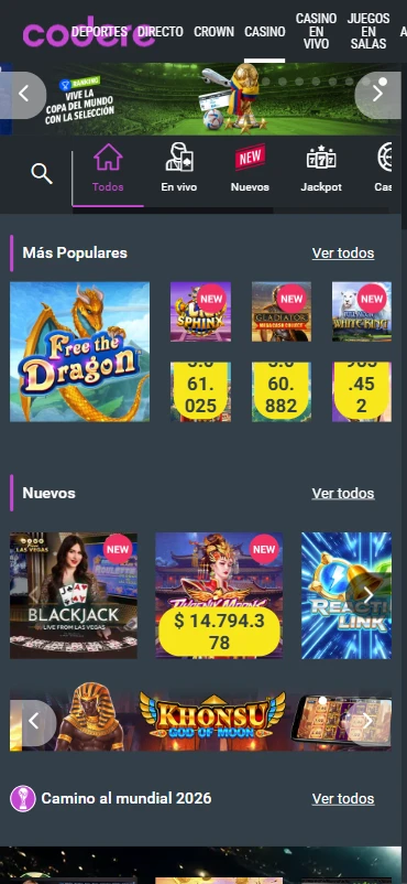 casino en línea codere colombia