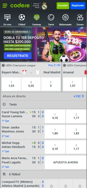 apuestas deportivas codere.com.co