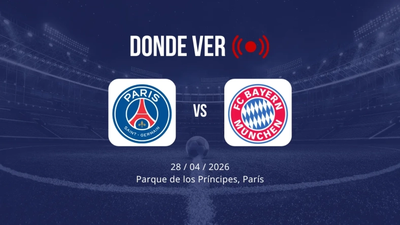 PSG vs Bayern Múnich: Alineaciones, horario y dónde ver